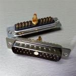 11W1 D-SUB Coaxial Connectors (RF) Male & Male Solder Type